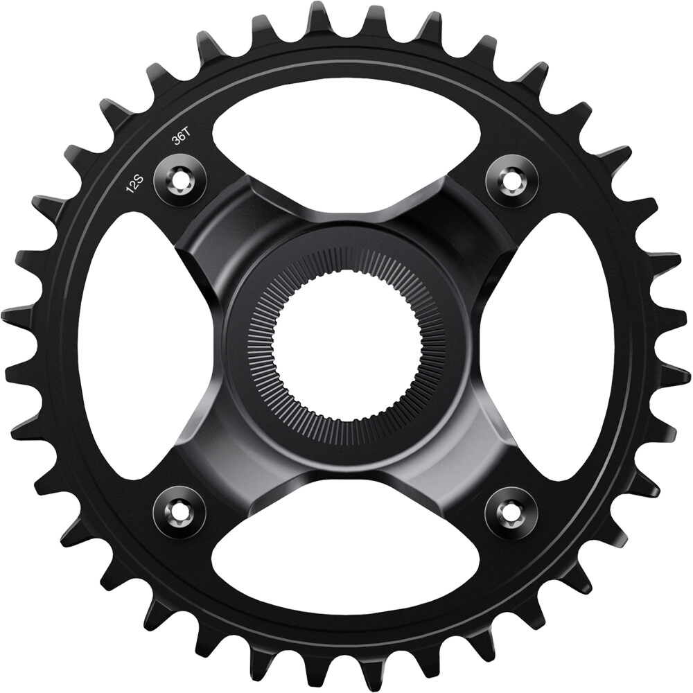 Shimano Kettenblatt STEPS SM-CRE80 36 Zähne 56.5 mm Kettenlinie 12-Gang schwarz von Shimano — Ansicht 1