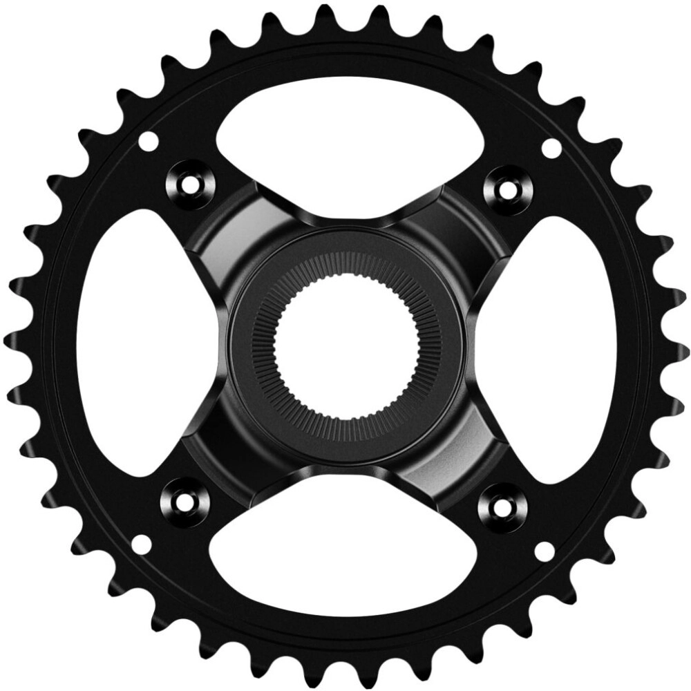 Shimano Kettenblatt STEPS SM-CRE70 38 Zähne 50 mm Kettenlinie schwarz von Shimano — Ansicht 1