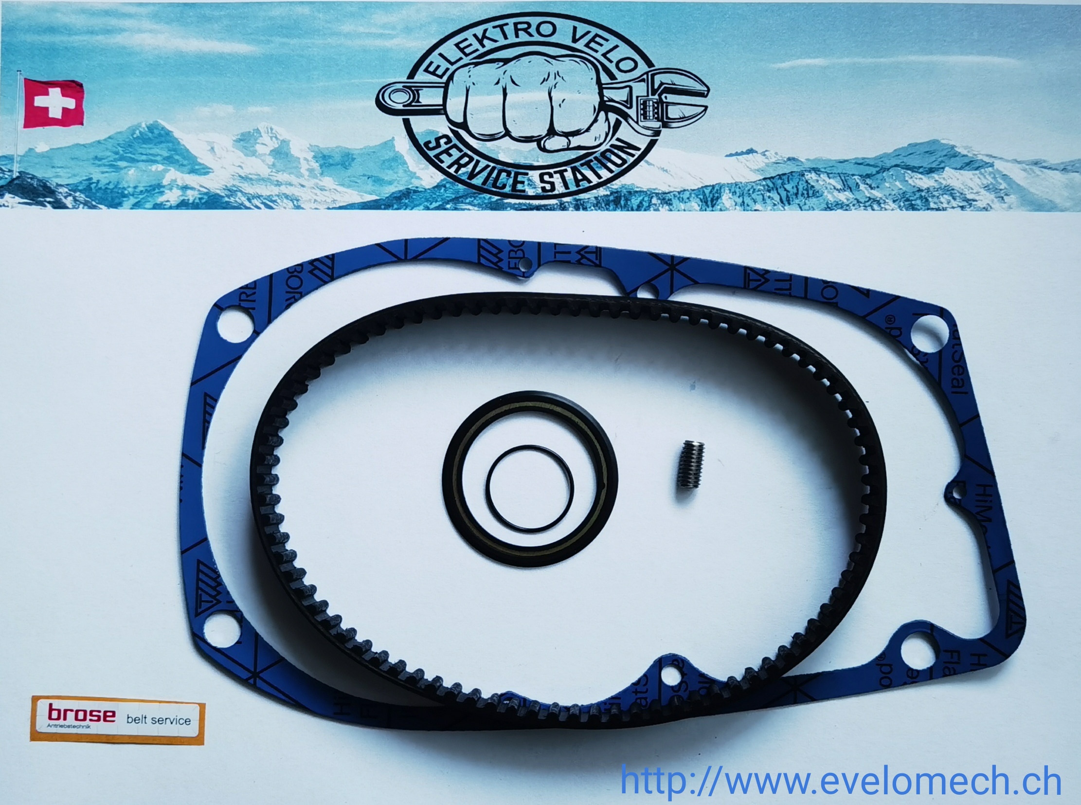 Brose Alu Antriebsriemen Kit PLB20140 — Ansicht 1