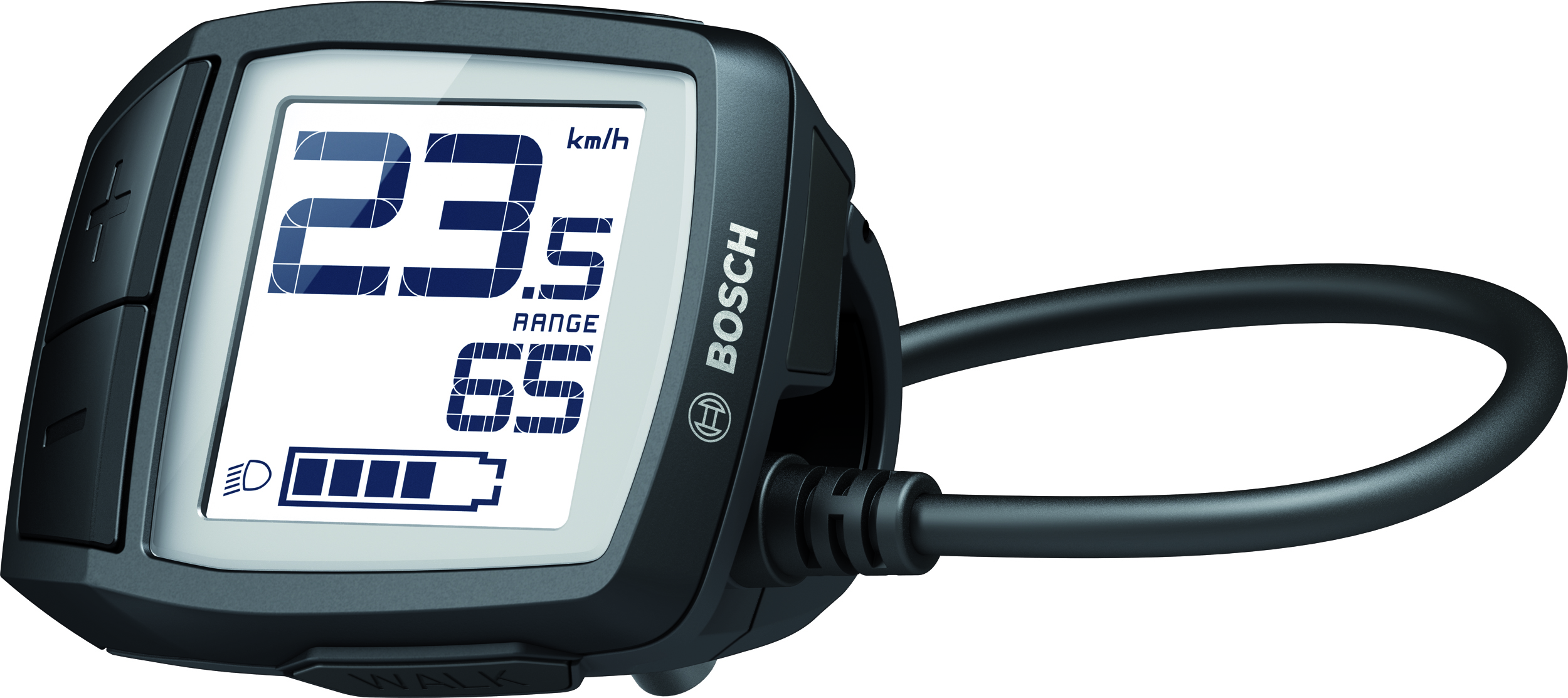 Bosch Display Purion BUI215 mit Halter und Kabel 1500mm schwarz von Bosch — Ansicht 1