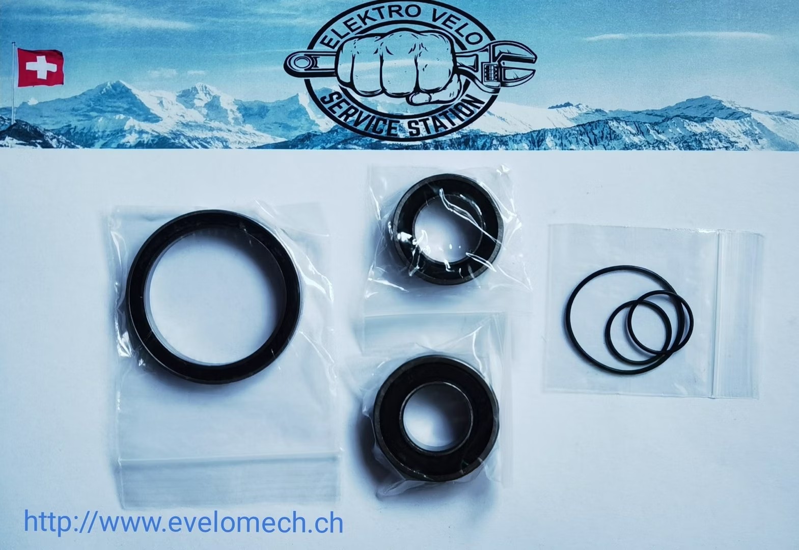 Bosch Gen 2 Performance Line/ CX Motor Kurbel Lagersatz PLB00700 von Bosch — Ansicht 1