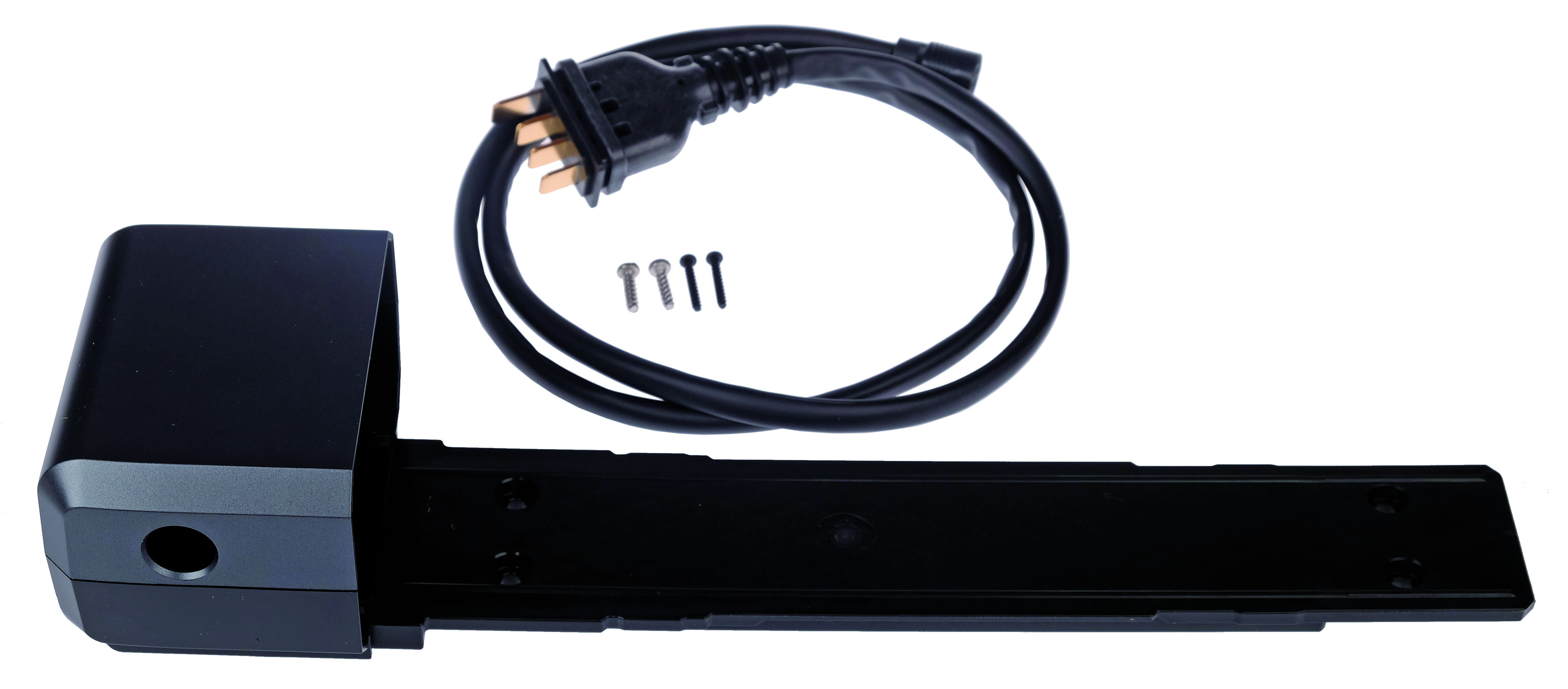Shimano Batterie-Halter Gepäckträgerakku BME6000A o/AXA Schl.,inkl.Kabel schwarz von Shimano — Ansicht 1