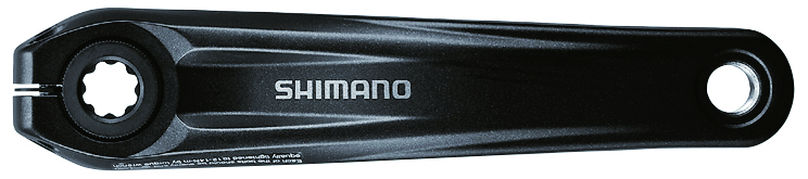 Shimano Kurbel STEPS FC-E8000 170 mm ohne Kettenblatt von Shimano — Ansicht 1