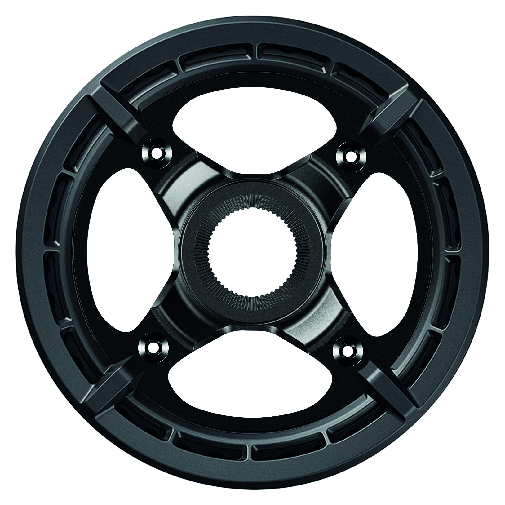 Shimano Kettenblatt STEPS SM-CRE70 38 Zähne 50 mm Kettenlinie mit doppeltem Hosenschutz schwarz von Shimano — Ansicht 1